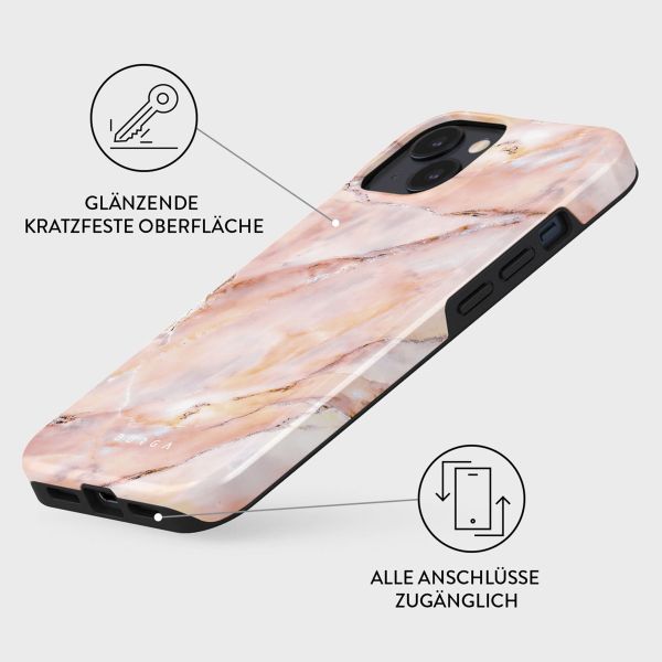 Burga Tough Back Cover für das Apple iPhone - Morning Sunshine