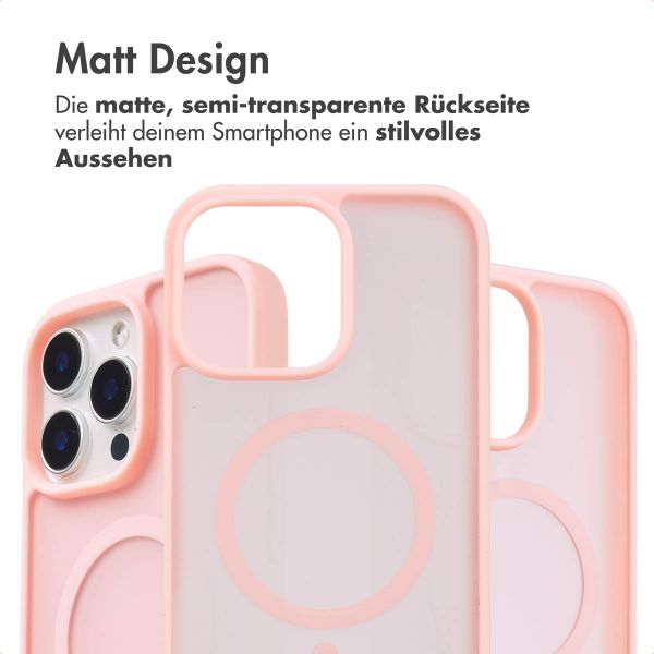 imoshion Color Guard Back Cover mit MagSafe für das iPhone 16 Pro Max - Hellrosa