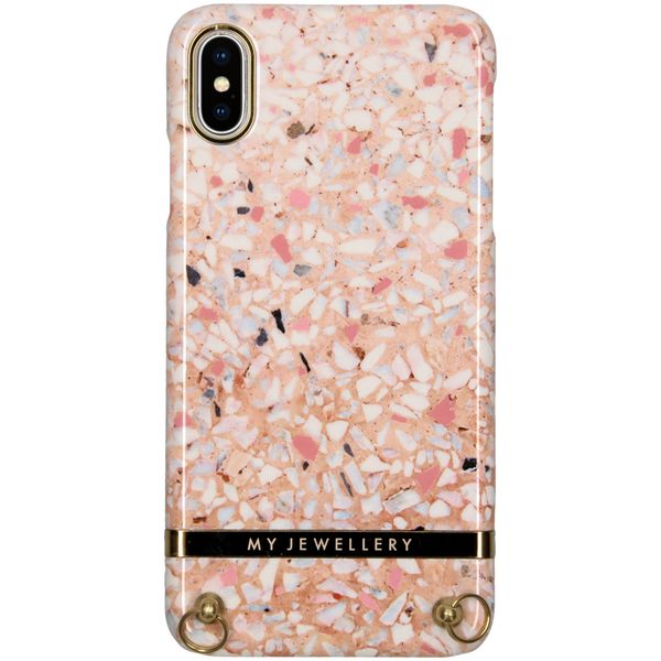 My Jewellery Design Hard Case Kordelhülle iPhone Xs Max - Pink Brick