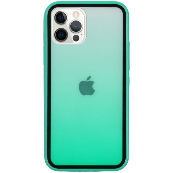 Gradient Backcover für das iPhone 12 (Pro) - Grün