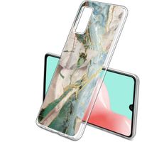 imoshion Design Hülle Samsung Galaxy A41 - Marmor - Beige