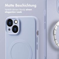 imoshion Color Back Cover mit MagSafe für das Apple iPhone 14 - Lila