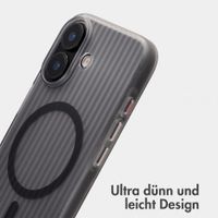 Accezz Lite Backcover mit MagSafe | Fluted | Apple iPhone 17 - Matte Black