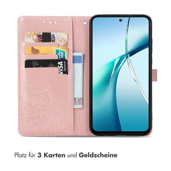 imoshion Mandala Klapphülle Motorola Edge 70 - Rose Gold