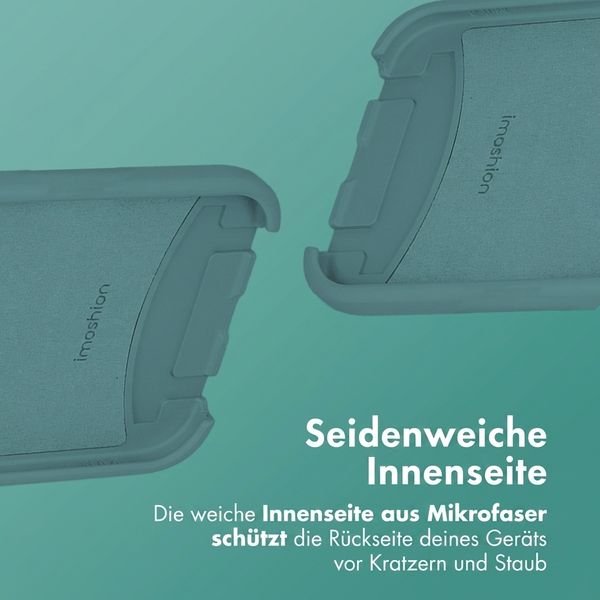 imoshion Color Backcover mit abnehmbarem Handykette und MagSafe Samsung Galaxy S26 - Dark Green