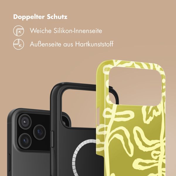 Selencia Vivid Rückabdeckung mit MagSafe Apple iPhone 17 Pro Max - Chalky Bloom