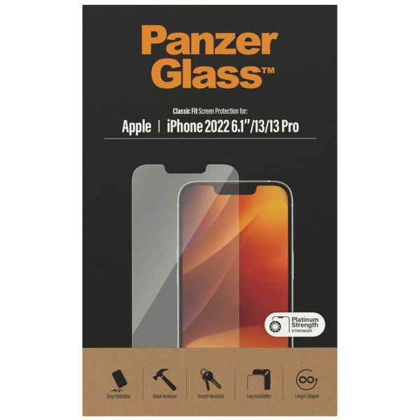 PanzerGlass Antibakterieller Screen Protector für das iPhone 14 / 13 / 13 Pro