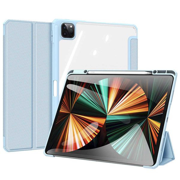 Dux Ducis Toby Klapphülle Apple iPad Pro 12.9 (2018/2020/2021/2022) - Blau