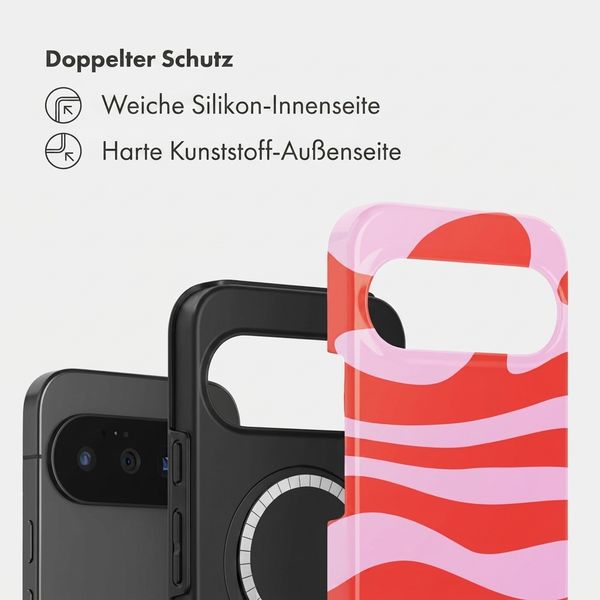 Selencia Vivid Rückabdeckung mit MagSafe Google Pixel 11 - Dream Swirl Pink