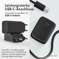 imoshion 35 Watt Ladegerät | 2x USB-C - Schwarz