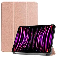 imoshion Trifold Klapphülle Apple iPad Pro 12.9 (2018/2020/2021/2022) - Rosé gold