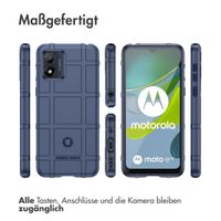 imoshion Rugged Shield Backcover für das Motorola Moto E13 - Dunkelblau