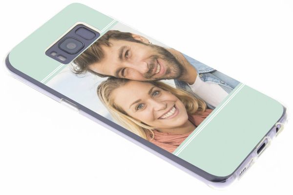 Gestalte deine eigene Samsung Galaxy S8 Gel Hülle - Transparent