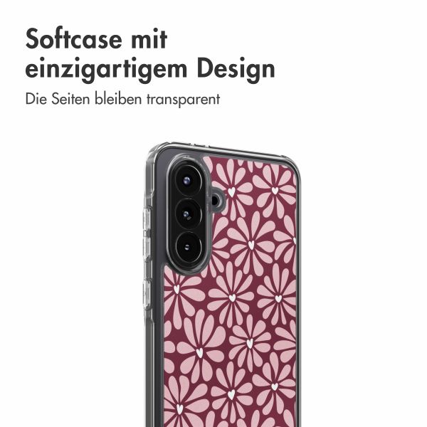 imoshion Design Hülle Samsung Galaxy A56 - Bloom Love Blush