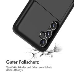 imoshion Backcover mit Kartenfach Samsung Galaxy S24 Plus - Schwarz