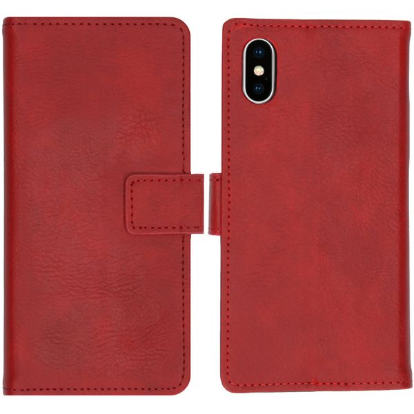 imoshion Luxuriöse Klapphülle iPhone Xs / X - Rot