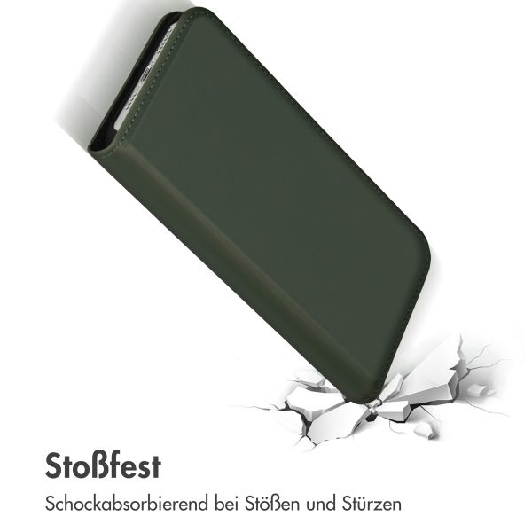 Accezz Premium Leather Slim Klapphülle für das Apple iPhone 14 Pro Max - Grün