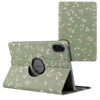 imoshion 360° drehbare Design Klapphülle für das Honor Pad X9 - Green Flowers