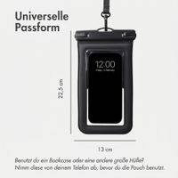 imoshion Floating Waterproof Pouch - Universelle wasserdichte Handyhülle - Schwarz