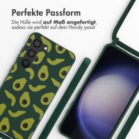 imoshion SilikonHülle design mit Band Samsung Galaxy S23 - Avocado Green