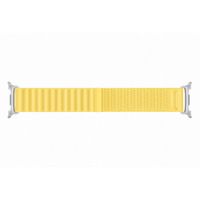 Samsung Original Fabric Armband für  Samsung Galaxy Watch 9 (40/44mm) / Watch 8 (40/44mm) / Classic (46mm) - Größe S/M - Gelb