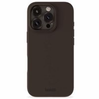 Holdit Silicone Case für das iPhone 16 Pro Max - Chocolate