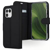 Accezz Wallet TPU Klapphülle Fairphone 6 - Schwarz