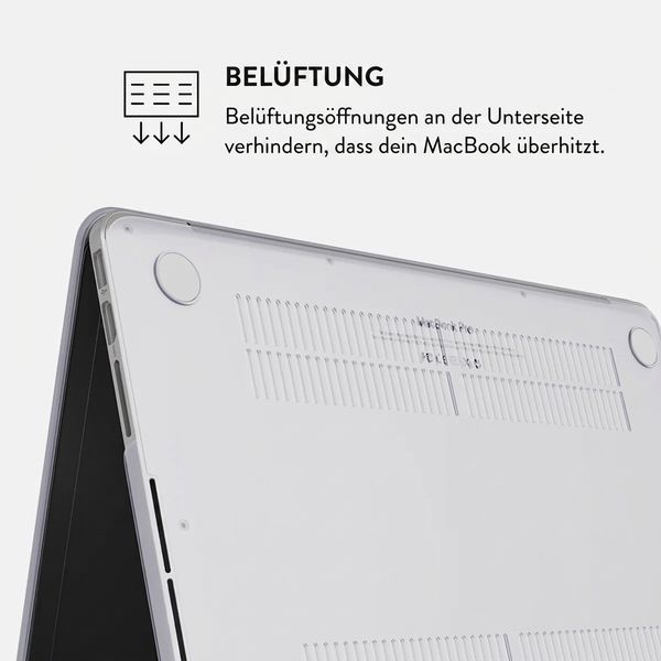 Burga Hardshell Hülle Apple MacBook Air 15 Zoll (2023 / 2024 M3 / 2025 M4 / 2026 M5) - Off Duty