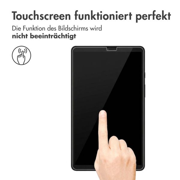 imoshion Displayschutz aus gehärtetem Glas Samsung Galaxy Tab A9 8.7 Zoll