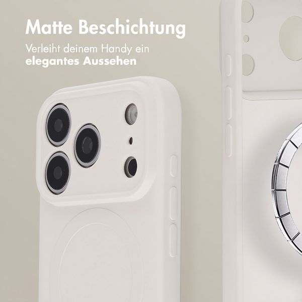 imoshion Color Back Cover mit MagSafe Apple iPhone 18 Pro / 17 Pro - Beige