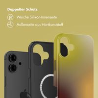 Selencia Vivid Rückabdeckung mit MagSafe Apple iPhone 16 - Gradient Olive Dust