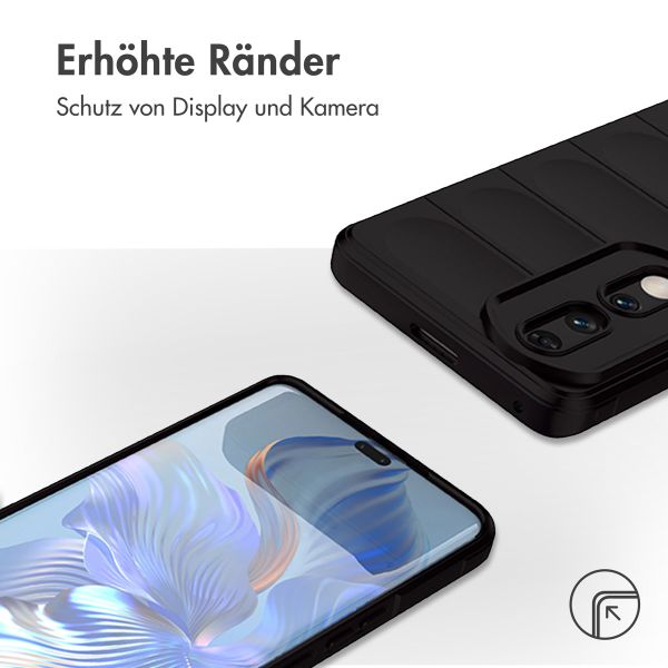 imoshion EasyGrip Back Cover für das Honor 90 Pro - Schwarz