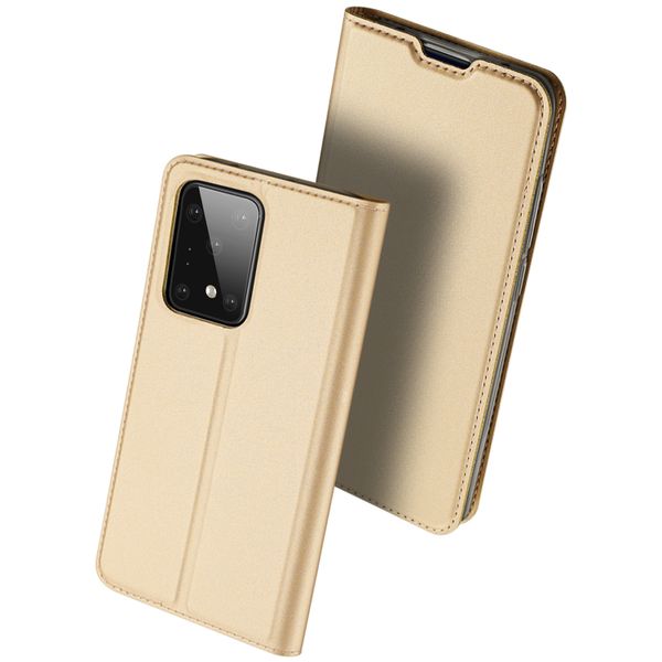 Dux Ducis Slim TPU Klapphülle Gold für das Samsung Galaxy S20 Ultra