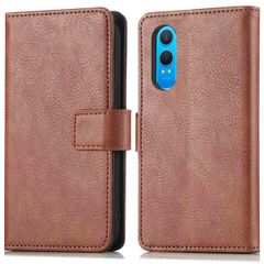 imoshion Luxuriöse Klapphülle OnePlus Nord CE 4 Lite 5G - Braun