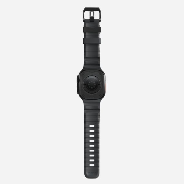Nomad Rocky Point Armband für das  Apple Watch Series 1 t/m 11 / SE / Ultra (44/45/46/49 mm) - Storm / Black