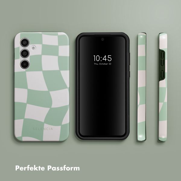 Selencia Vivid Back Cover Samsung Galaxy A55 - Groovy Sage Green