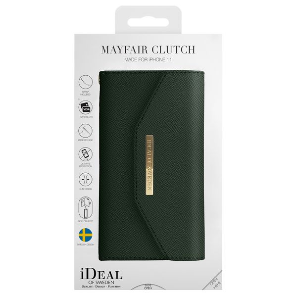 iDeal of Sweden Mayfair Clutch Grün für das iPhone 11