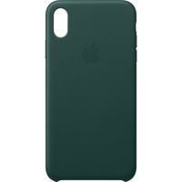 Apple Leder-Case Forest Green für das Apple iPhone Xs Max