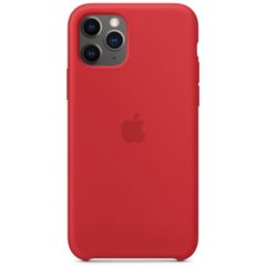 Apple Silikon-Case Rot für das Apple iPhone 11 Pro