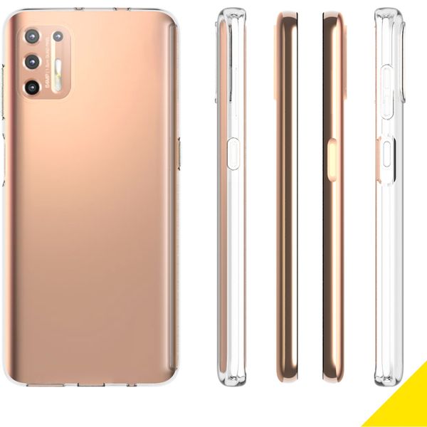 Accezz TPU Clear Cover Transparent für das Motorola Moto G9 Plus