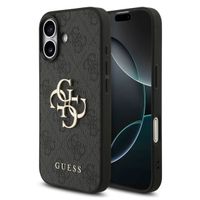 Guess 4G Metal Logo Back Cover Apple iPhone 17 - Schwarz