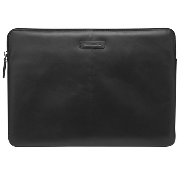 dbramante1928 Skagen Pro - Laptop Hülle 14 Zoll - Laptop Sleeve - Echtes Leder - MacBook Pro 14 Zoll - Black