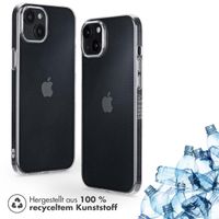 Accezz 100% recyceltes TPU Clear Cover für das iPhone 15 Plus - Transparent