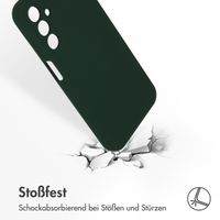 Accezz Liquid Silikoncase für das Samsung Galaxy A15 (5G/4G) - Forest Green