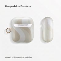 Selencia Vivid Case  Apple Airpods 1 / 2 - Desert Waves Beige