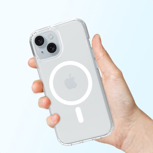 Accezz Xtreme Impact Backcover mit MagSafe Apple iPhone 15 - Transparent