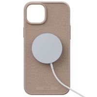 Njorð Collections Fabric MagSafe Case für das iPhone 15 Plus - Pink Sand