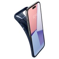 Spigen Liquid Air™ Backcover Apple iPhone 15 Plus - Navy Blue