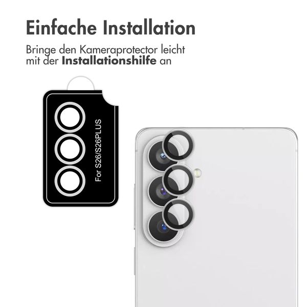 imoshion 2er-Pack Objektivschutz für Kamera für das Samsung Galaxy S26 Ultra - Silver