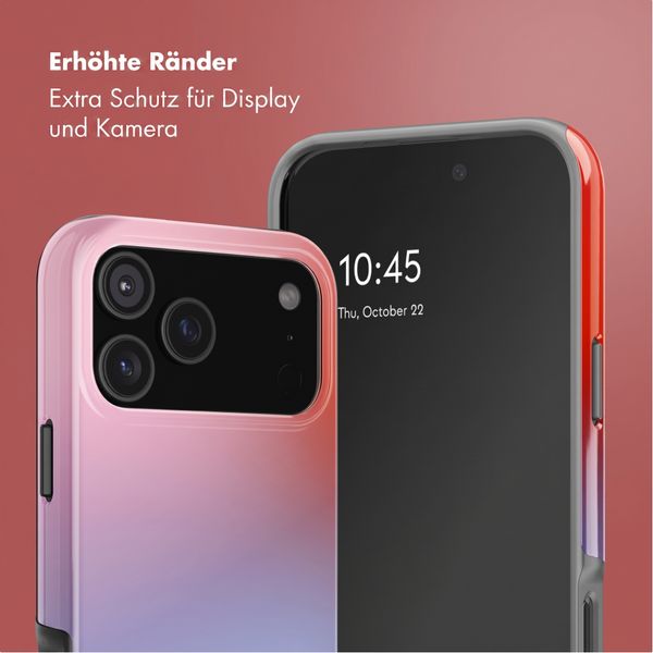 Selencia Vivid Rückabdeckung mit MagSafe Apple iPhone 18 Pro / 17 Pro - Gradient Soft Blush